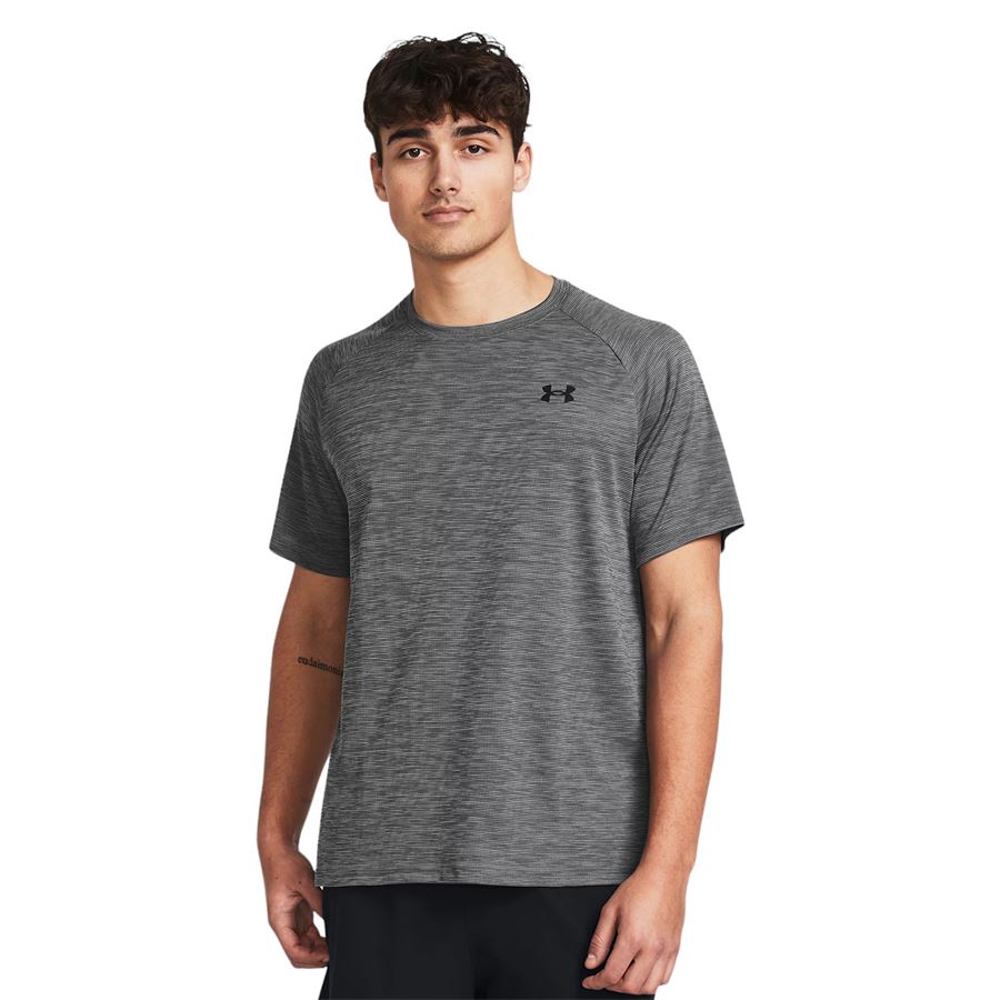 t-shirt a maniche corte UA Tech Textured da uomo Under Armour | 13827960025